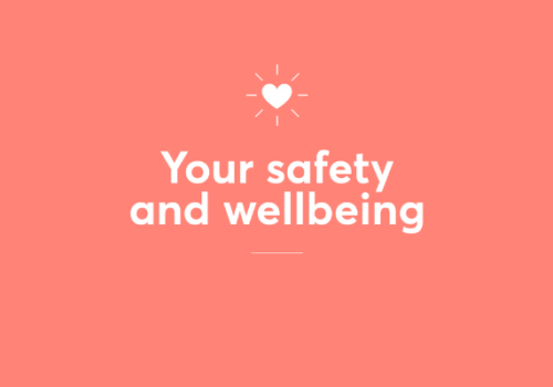 COVID – 19 UPDATE: Your safety and wellbeing